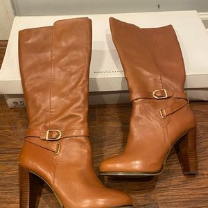NEW: Banana Republic - all leather, knee-high boots